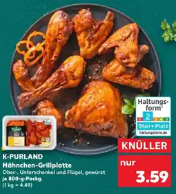 Kaufland K-PURLAND Hähnchen-Grillplatte Angebot
