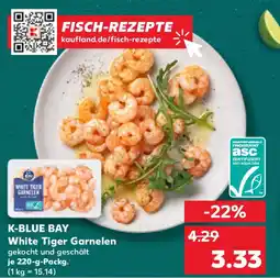 Kaufland K-BLUE BAY White Tiger Garnelen Angebot