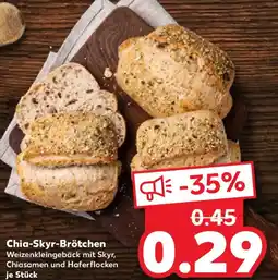 Kaufland Chia-Skyr-Brötchen Angebot