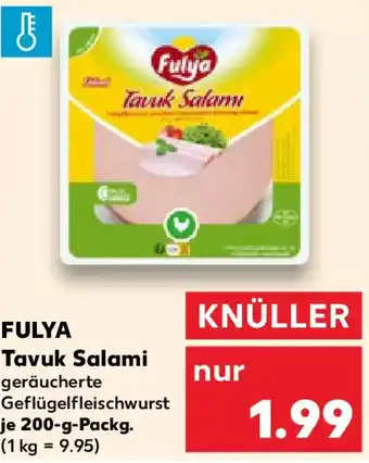 Kaufland FULYA Tavuk Salami Angebot