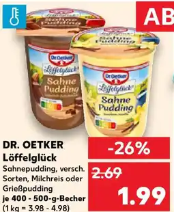 Kaufland DR. OETKER Löffelglück Angebot