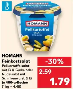 Kaufland HOMANN Feinkostsalat Angebot