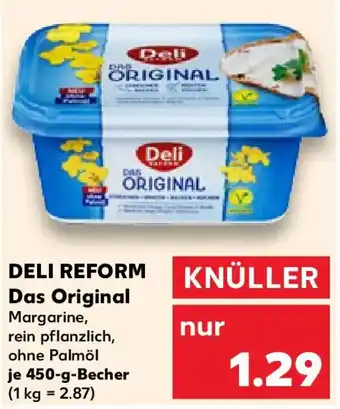 Kaufland DELI REFORM Das Original Angebot