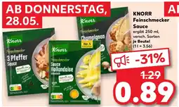 Kaufland KNORR Feinschmecker Sauce Angebot
