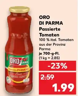 Kaufland ORO DI PARMA Passierte Tomaten Angebot