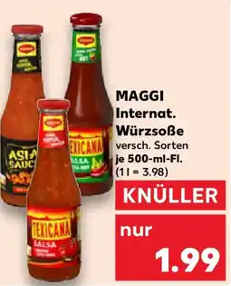 Kaufland MAGGI Internat. Würzsoße Angebot