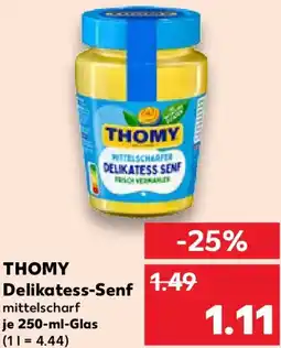 Kaufland THOMY Delikatess-Senf Angebot