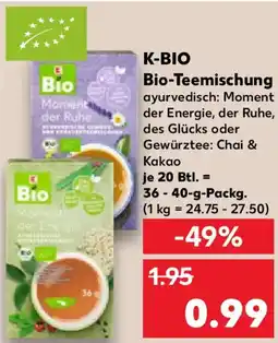 Kaufland K-BIO Bio-Teemischung Angebot