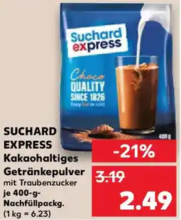 Kaufland SUCHARD EXPRESS Kakaohaltiges Getränkepulver Angebot