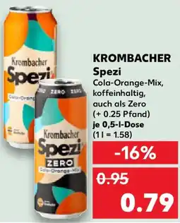 Kaufland KROMBACHER Spezi Angebot