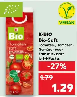Kaufland K-BIO Bio-Saft Angebot