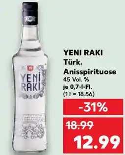 Kaufland YENI RAKI Türk. Anisspirituose Angebot