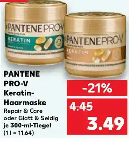 Kaufland PANTENE PRO-V Keratin- Haarmaske Angebot