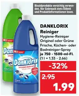 Kaufland DANKLORIX Reiniger Angebot