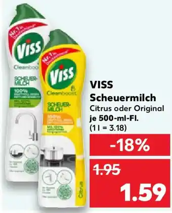 Kaufland VISS Scheuermilch Angebot