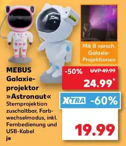 Kaufland MEBUS Galaxieprojektor Astronaut Angebot