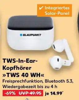 Kaufland BLAUPUNKT TWS-In-Ear- Kopfhörer TWS 40 WH Angebot
