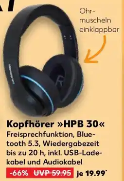 Kaufland BLAUPUNKT Kopfhörer HPB 30 Angebot