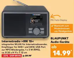 Kaufland BLAUPUNKT Internetradio IRK 15 Angebot