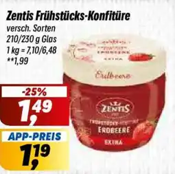 Simmel Zentis Frühstücks-Konfitüre Angebot