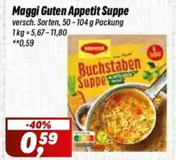 Simmel Maggi Guten Appetit Suppe Angebot