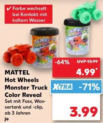 MATTEL Hot Wheels Monster Truck Color Reveal