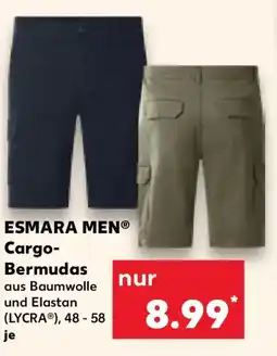 Kaufland ESMARA MEN Cargo- Bermudas Angebot