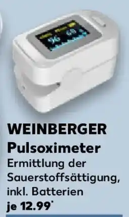 Kaufland WEINBERGER Pulsoximeter Angebot