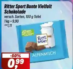 Simmel Ritter Sport Bunte Vielfalt Schokolade Angebot