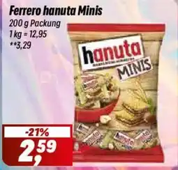 Simmel Ferrero hanuta Minis Angebot