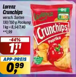 Simmel Lorenz Crunchips Angebot