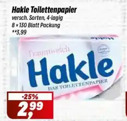 Simmel Hakle Toilettenpapier Angebot