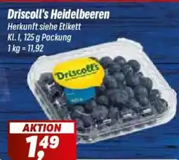 Simmel Driscoll's Heidelbeeren Angebot