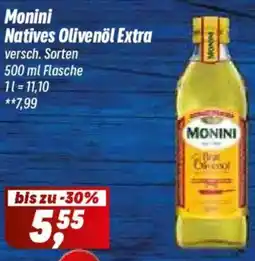 Simmel Monini Natives Olivenöl Extra Angebot