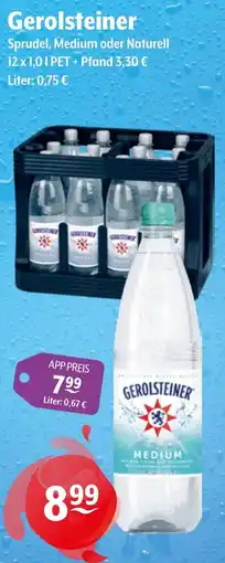Getränke Hoffmann Gerolsteiner Sprudel, Medium oder Naturell Angebot