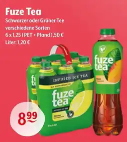 Getränke Hoffmann Fuze Tea Schwarzer oder Grüner Tee Angebot