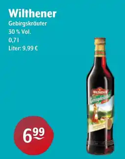 Getränke Hoffmann Wilthener Gebirgskräuter Angebot