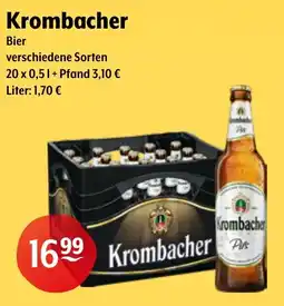 Getränke Hoffmann Krombacher Bier Angebot