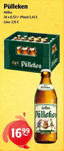 Getränke Hoffmann Pülleken Helles Angebot