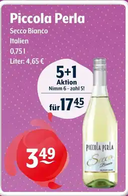 Getränke Hoffmann Piccola Perla Secco Bianco Angebot