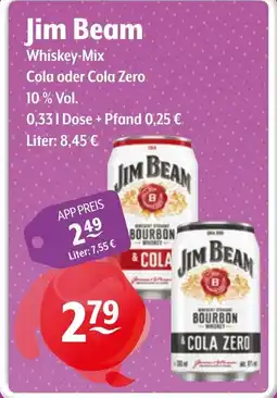 Getränke Hoffmann Jim Beam Whiskey-Mix Angebot