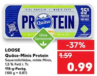Kaufland Loose Quäse-Minis Protein 115-g-Packg. Angebot