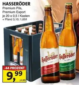 Lösch Depot HASSERÖDER Premium Pils, Premium Export Angebot