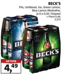 Lösch Depot BECK'S Angebot