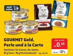 Das Futterhaus GOURMET Gold, Perle und à la Carte Angebot