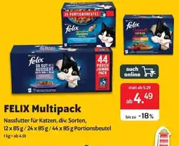 Das Futterhaus FELIX Multipack Angebot