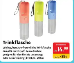 Das Futterhaus Trinkflasche Angebot