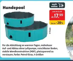 Das Futterhaus Trixie Hundepool Angebot