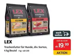 Das Futterhaus LEX Trockenfutter für Hunde Angebot