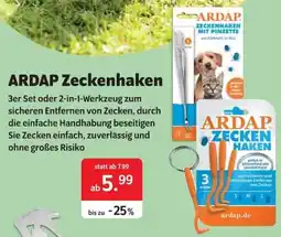Das Futterhaus ARDAP Zeckenhaken Angebot
